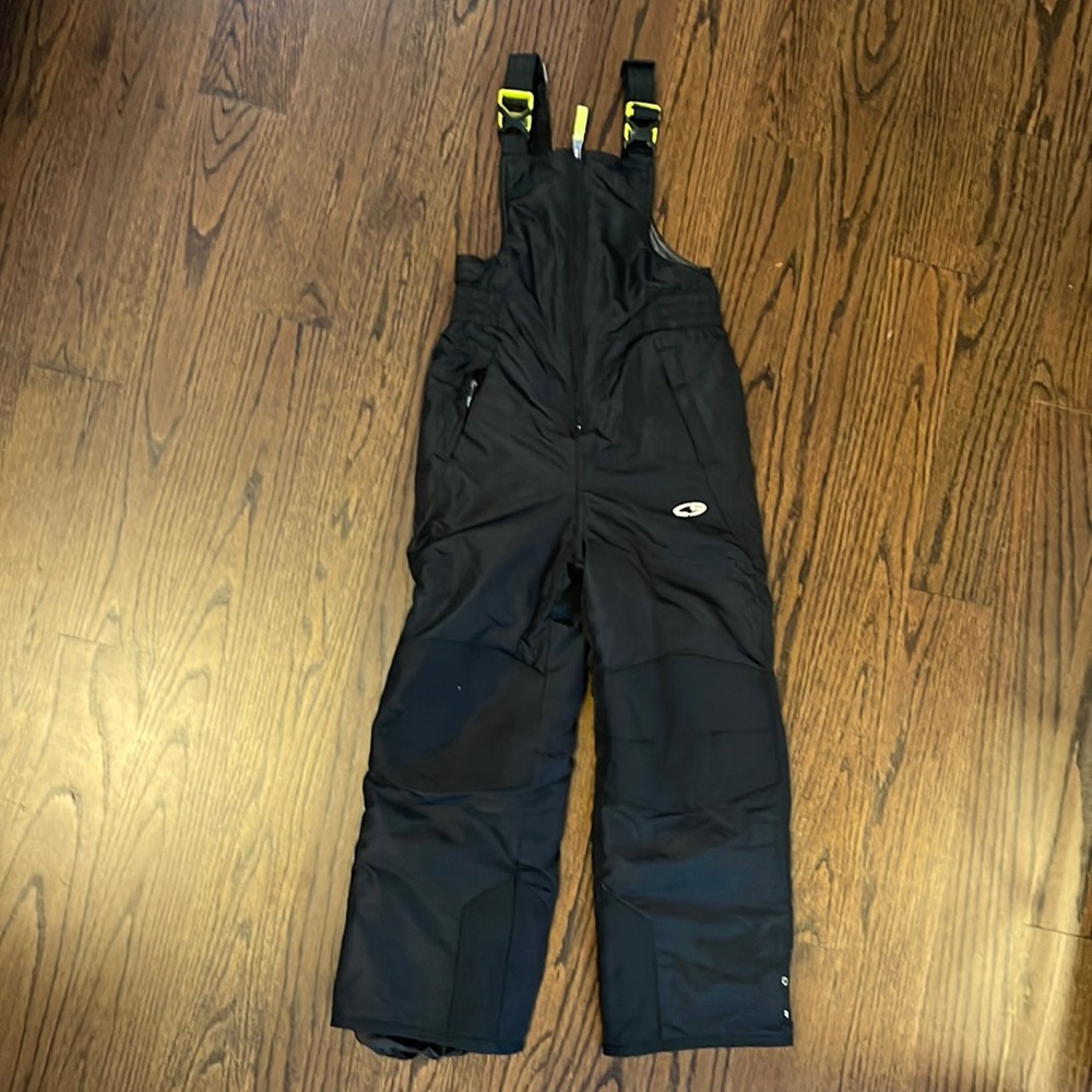Champion Unisex Black Kids Snowbib
